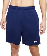 Nike Mens Tennis Fit Dry Shorts Size Large Color Obsidian - £50.29 GBP