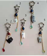 Keychain Cat Resin Cute - $95.62 MXN