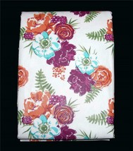 Laura Ashley ANGELINA Floral  Vinyl Flannel Back Tablecloth NIP Choose Size NIP - £15.97 GBP+