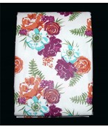 Laura Ashley ANGELINA Floral  Vinyl Flannel Back Tablecloth NIP Choose S... - $27.42 CAD+