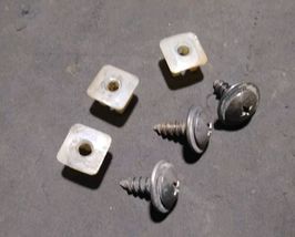 HONDA ACURA mud flap splash guard bumper screws W/ Clips 3pcs OEM RSX CI... - $241.32 MXN