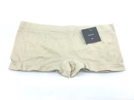 Tommy Hilfiger Womens &amp; Teens Clothes Sexy Boyshort Panty Opaque Beige Size L - £12.55 GBP