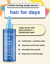 B.Fresh 'Hair for Days' Follicle Loving Scalp Serum by Mine Tan USA , 2.53 oz. image 2