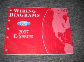 2007 Ford Econoline E-Series Électrique Diagramme Câblage Dépannage Manuel Ew - £35.10 GBP