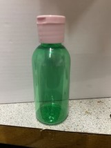 25x Empty Plastic Spray Bottle with Cap 2oz/60mL Green/ Pink Cap Sanitizer - £15.78 GBP