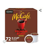McCafe Premium Roast Coffee Single Serve K-Cup Pods (72 Count)  Exp 04/2025 - $54.14 CAD