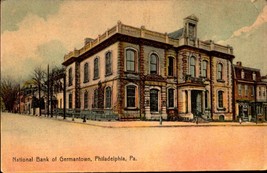 Philadelphia Pennsylvania Postcard National Bank of Germantown DB POSTCARD BK58 - £3.10 GBP
