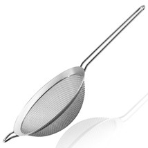 Fine Mesh Strainers - Premium Stainless Steel Colander Sieve Sifters, Wi... - £16.66 GBP