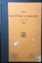The Nautical Almanac 1992 US Naval Observatory - $25.00