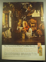 1959 White Horse Scotch Ad - Merry Christmas for the 217th year - £11.98 GBP