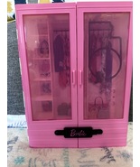 Barbie Fashionistas Ultimate Closet, Pink with Fold-Out Rack & Carrying Handle,  - $25.00