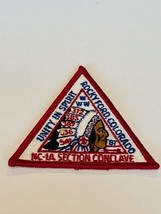 Boy Scouts Cub Girl Patch Council Badge Memorabilia vtg Rocky Ford Color... - £13.20 GBP