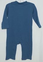 Blanks Boutique Boys Long Sleeved Romper Color Blue Size 12 Months image 3