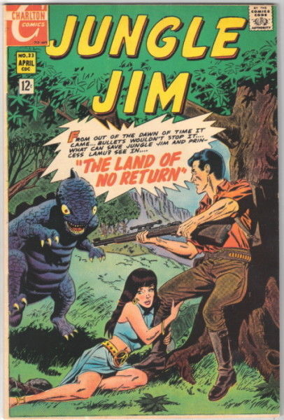 Primary image for Jungle Jim Comic Book #23, Charlton Comics 1969 VERY FINE-