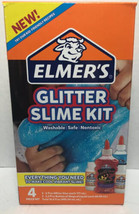 Glitter Slime Kit 4 Piece Kit Elmers Washable Safe Nontoxic - £7.75 GBP