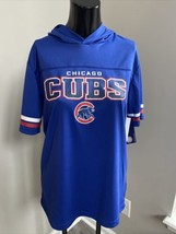 Kids XLarge (14-16)Genuine Merchandise Chicago Cubs Shirt W/hood NWT-polyester - £7.87 GBP