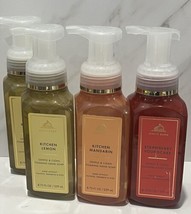 4 White Barn Foaming Hand Soap Kitchen Lemon, Mandarin, Strawberry Poundcake - $43.31