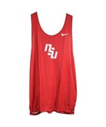 NSU Womens Track Tank Top Size M Medium Shirt Running Red Singlet Top Nike - £27.98 GBP