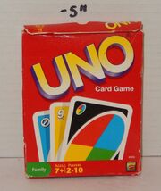 2009 Mattel UNO Family Board Card Game - $9.85