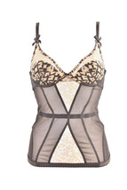 L&#39;AGENT BY AGENT PROVOCATEUR Damen Korsett Schier Elegant Schwarz Größe S - £65.00 GBP