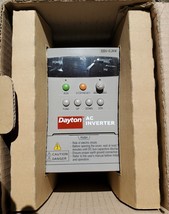 Dayton 1KBP9 AC Inverter Drive - 3 Phase 100-230 VAC 0.25 HP 1.6 Amps 50/60 Hz - £592.70 GBP