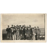 1907-20s RPPC Photo Postcard of a Group of Young Kids, Possible Field Trip - £7.41 GBP