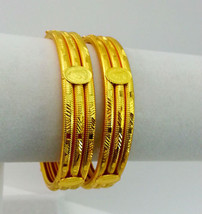 2.8 Size Unique Elegant Design Indian Bracelet Jaipuri Bollywood Jewelry 2pc - £19.65 GBP