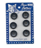 HTF Prevue Movie Buttons on Card-Marjorie Reynolds in Tombstone - €21,71 EUR
