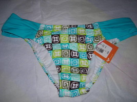 NWT Womens Roxy Multicolored Swimsuit Bikini Bottom Medium - £18.16 GBP