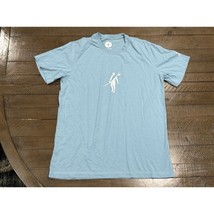 Toes On The Nose Dawn Patrol Short Sleeve Light Blue T-Shirt Men’s Size M - £16.86 GBP