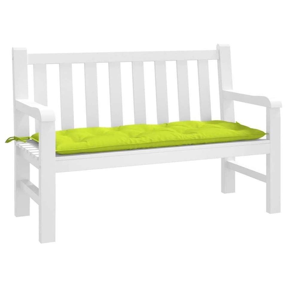 vidaXL Garden Bench Cushion Bright Green Oxford fabric (100% polyester) - $67.59