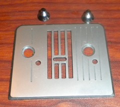 Bernina Bernette 50 Free Arm Throat (Needle) Plate w/Mounting Screws - $10.00