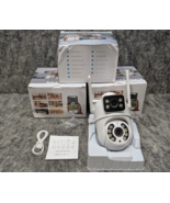 3 x Dual Lens Dual Screen 4MP AI Auto Tracking IP Camera CCTV  Surveillance - $59.99
