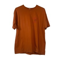 Mens Size 2XL Orange Oatman Arizona Last Stop Motorcycle Repair Tshirt - $13.85