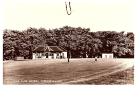 RPPC Postcard Golf Club House Kirkintilloch Scotland 1961 - £7.93 GBP