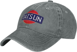 Datsun Men Women Outdoor Adjustable Washed Sport Sun Hat Baseball Cap - £14.61 GBP