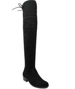 Charles by Charles David Women&#39;s Gammon Over-The-Knee Boots Black Micros... - $458.22 MXN