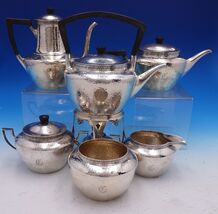 Etruscan by Towle Sterling Silver Tea Set 6pc with Kettle Hammered #7671... - $101,608.95 MXN