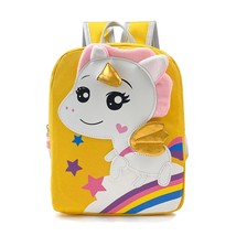 Cartoon Unicorn Girl Children Backpack 3D Unicorn Primary School Bags for Girls  - £17.89 GBP