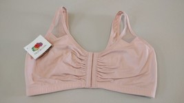 Fruit Of The Loom Front Closure Bra Pink Size 42 - $8.51