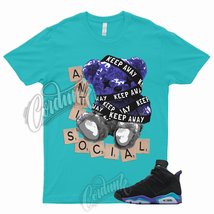 6 Aquatone Bright Concord Shirt Match Grape Rings 5 8 Purple Teal Aqua 1 ANTI - £18.44 GBP+