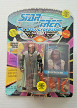 Star Trek Klingon Warrior Worf Action Figure Moc 1993 Playmates - $22.24