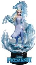 Beast Kingdom Frozen II: Elsa DS-038 D-Stage Series Statue, Blue, White - £27.99 GBP