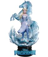 Beast Kingdom Frozen II: Elsa DS-038 D-Stage Series Statue, Blue, White - £28.70 GBP