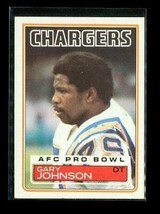 Vintage 1983 Topps Afc Pro Bowl Football Trading Card #376 Gary Johnson Chargers - £3.94 GBP