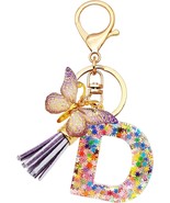 Initial Letter Keychain for Women Gift for Young Teenage Girl Gifts for ... - $16.31