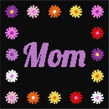 Pepita Needlepoint kit: Flowers Square Mom, 10&quot; x 10&quot; - £69.07 GBP+