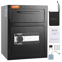 VEVOR 1.7 Cub Depository Safe, Deposit Safe with Drop Slot, Electronic C... - $179.54