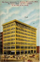 Early 1900&#39;s Pence Automobile Co. Building Minneapolis MN Biplanes Postcard - £6.96 GBP