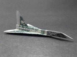 F-16 FALCON Jet Fighter Dollar Origami Cash Gift Military Army Real Money - $19.00+